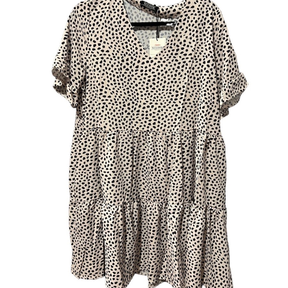 V Neck Mini Dress - Never Worn